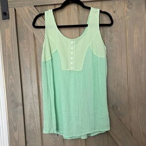 Hailey & Co. Women's Chic Mint Green Tank Top